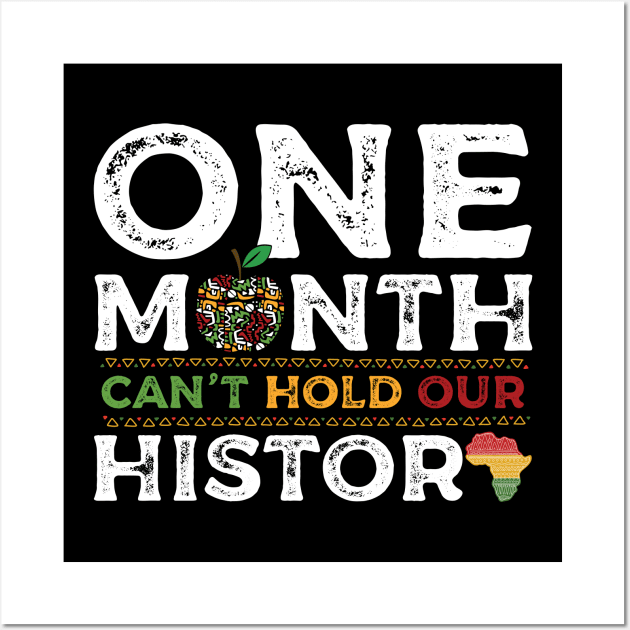 one month cant hold our history Wall Art by Gaming champion